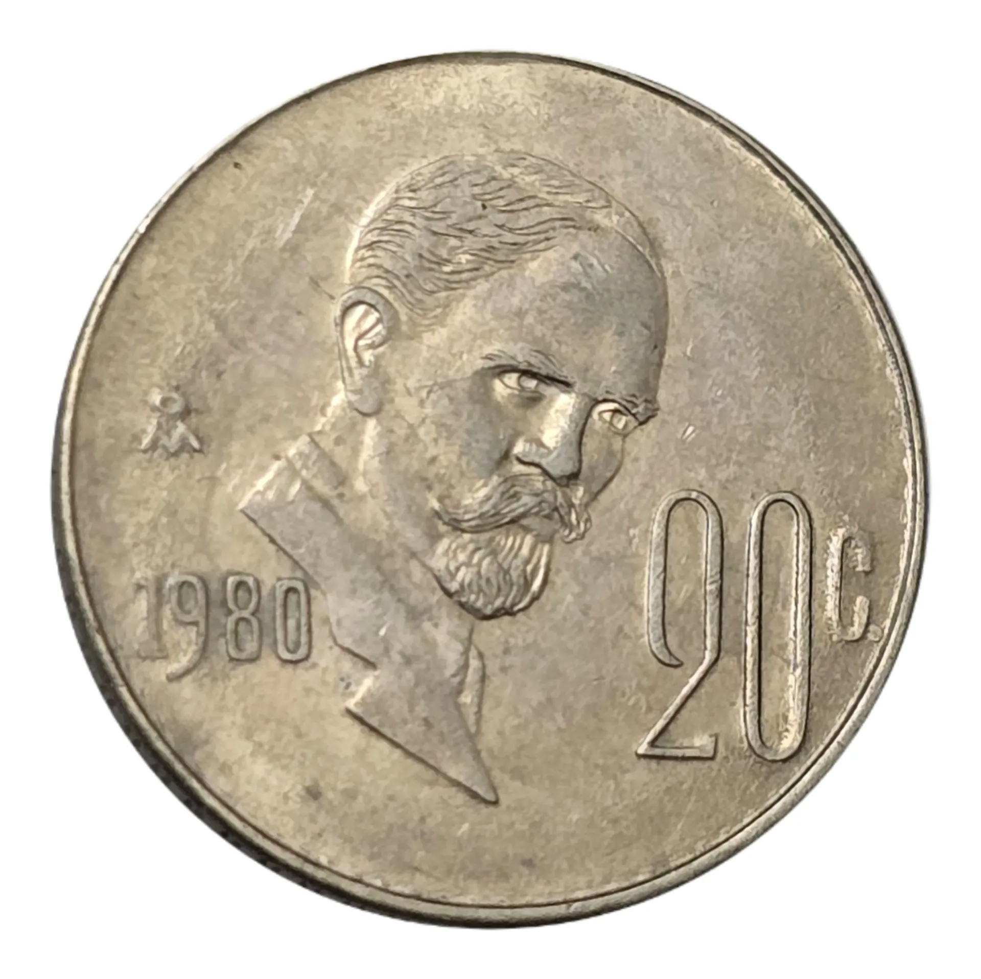 سکه مکزیک 20 سنتاوو مکزیک